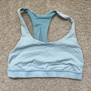 Lulu Light Blue Sports Bra